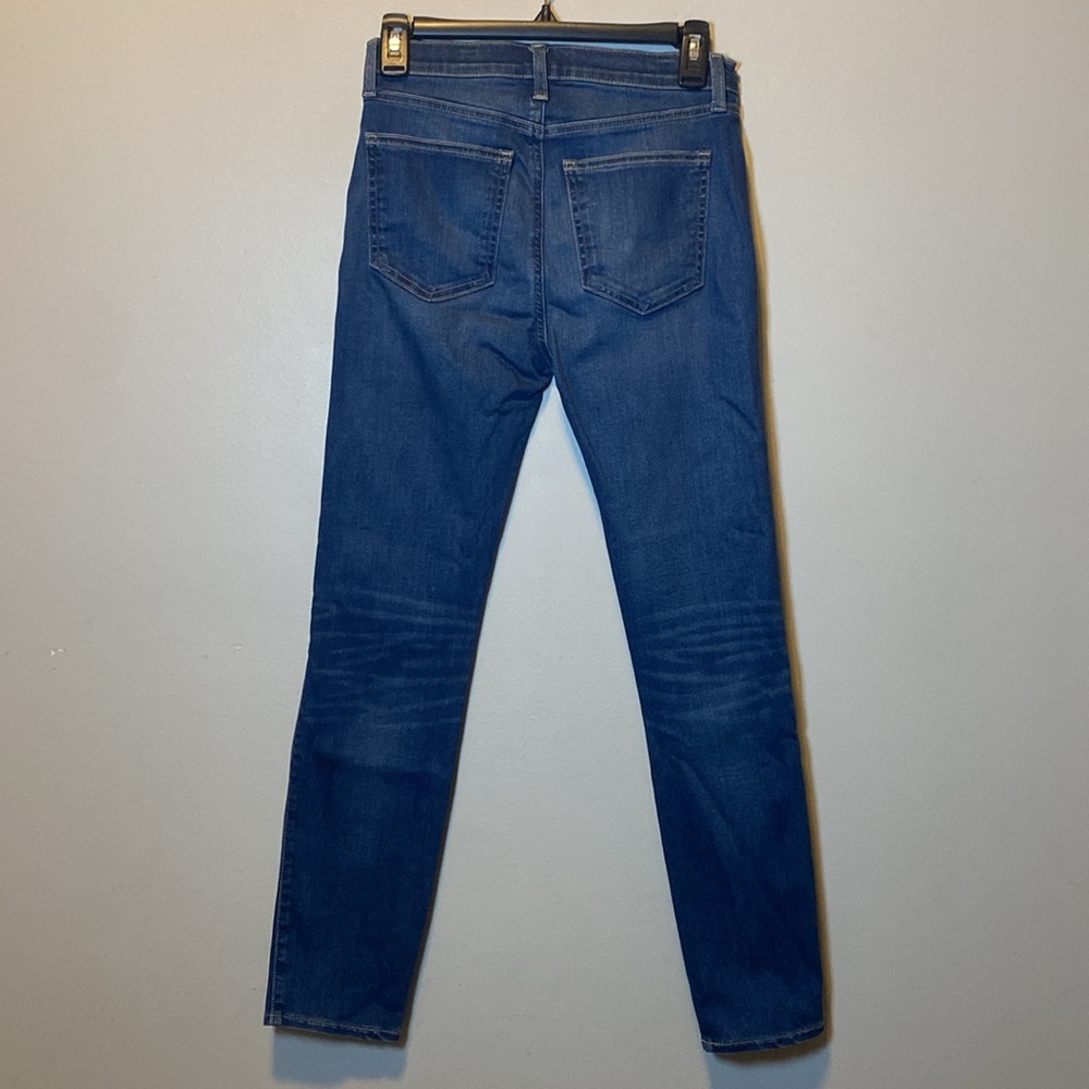 Lucky Brand Bridgette Jeans Women 2/26 Blue Stretch Denim High Rise Skinny Ankle - Picture 10 of 15
